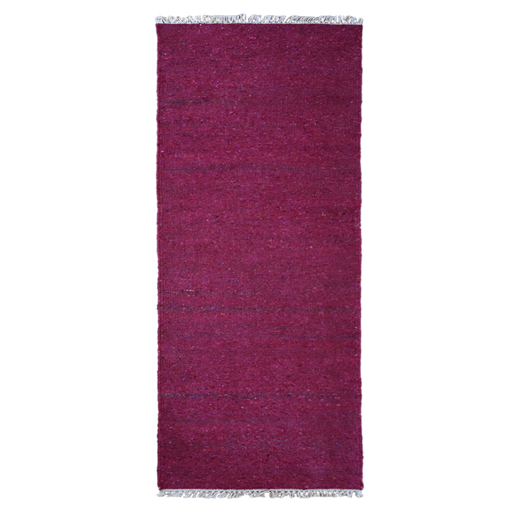 hand-woven-flat-weave-skittles-kilim-cotton-pink-runner-rug-side 1