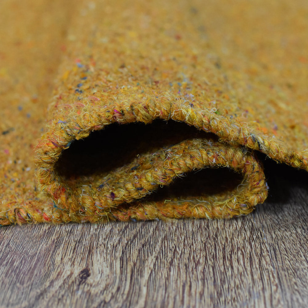 hand-woven-flat-weave-skittles-kilim-cotton-area-rug-solid-gold-closeup 5