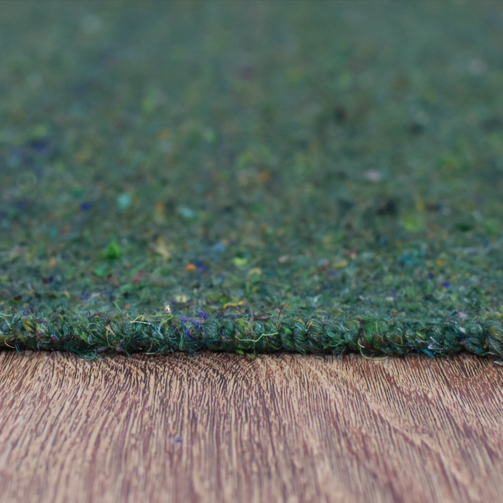 hand-woven-flat-weave-skittles-kilim-cotton-dark-green-rug-closeup 4