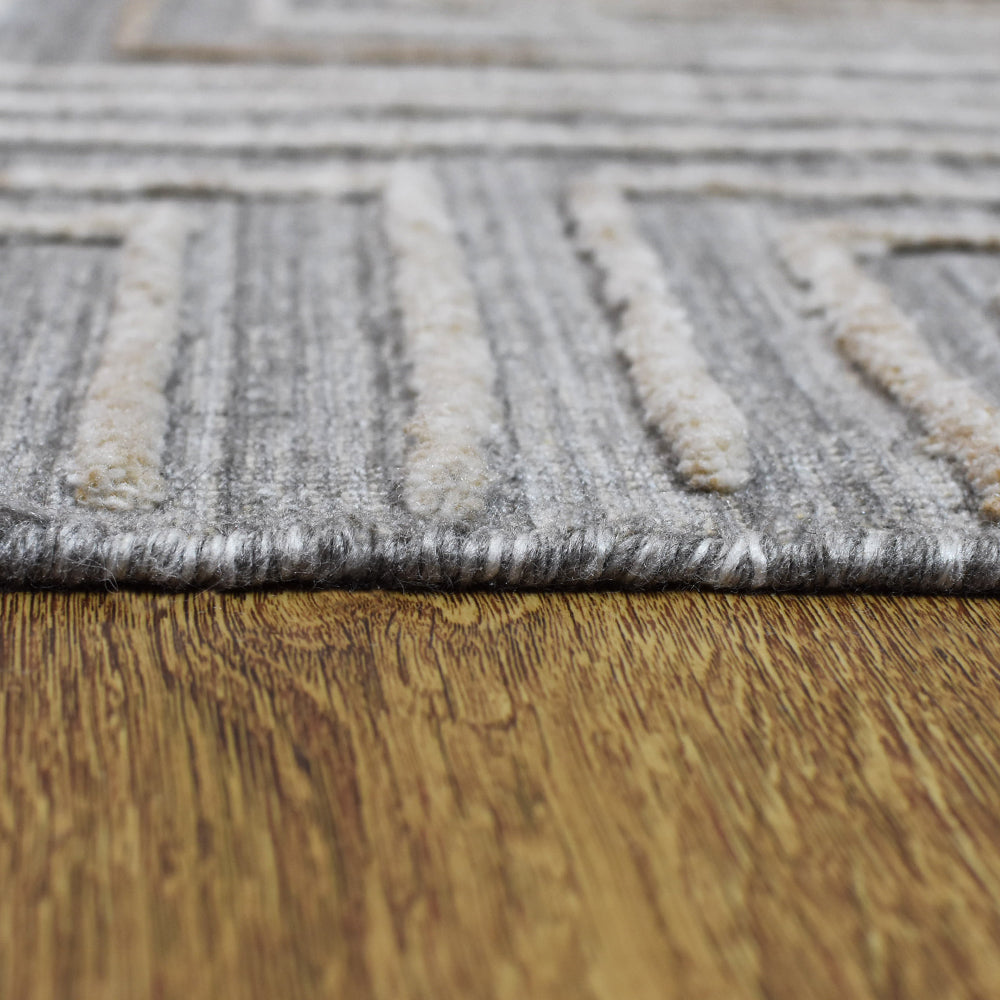 Loomed Hand Woven Rug