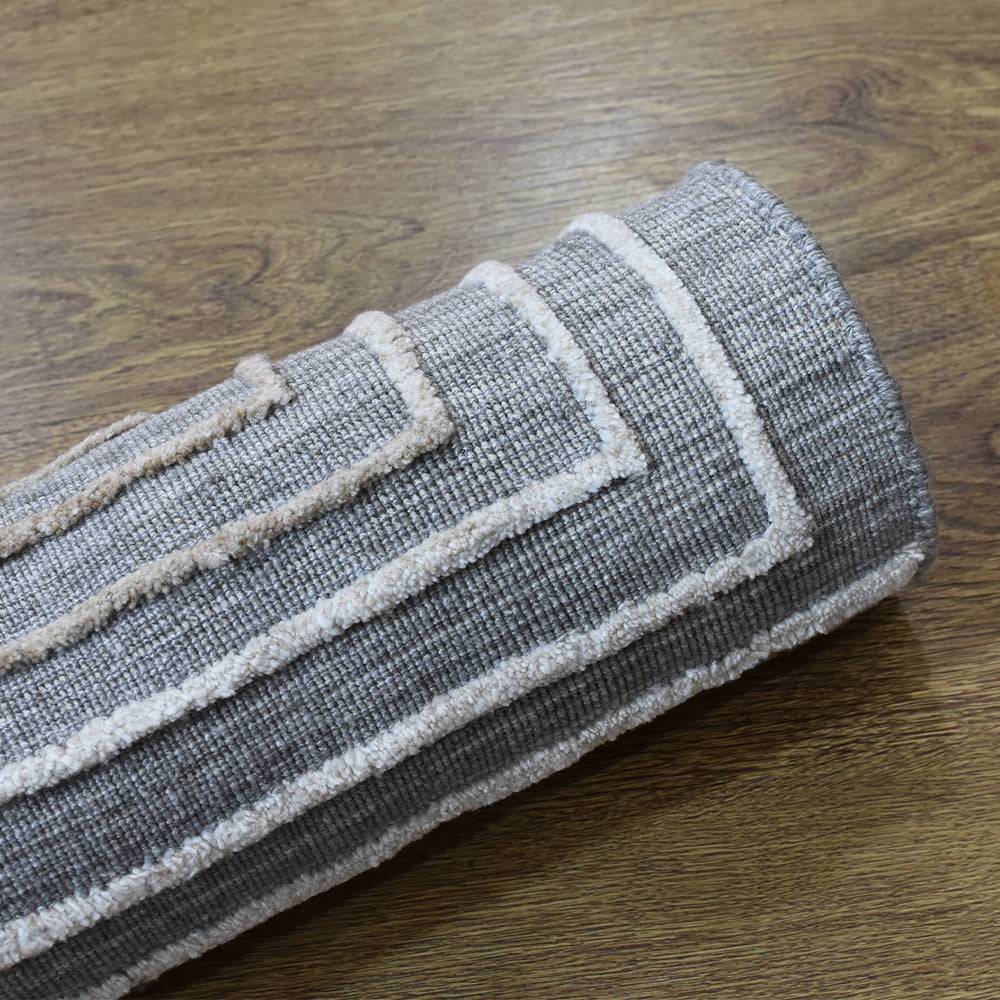 Loomed Hand Woven Rug