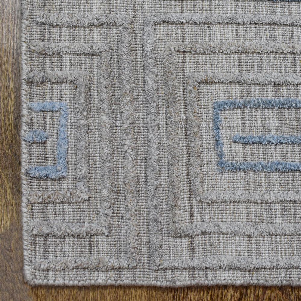 Tiled Hand Woven Rug