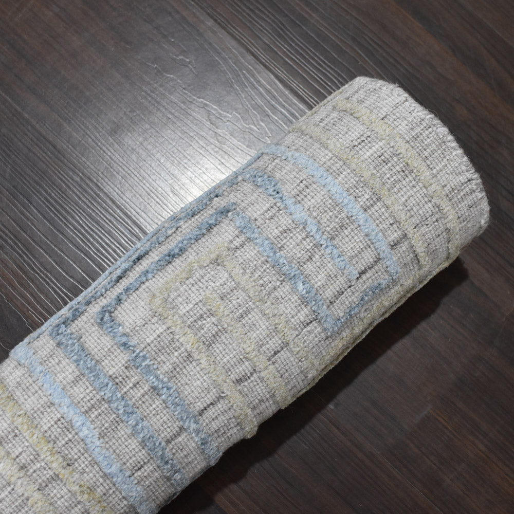 Tiled Hand Woven Rug