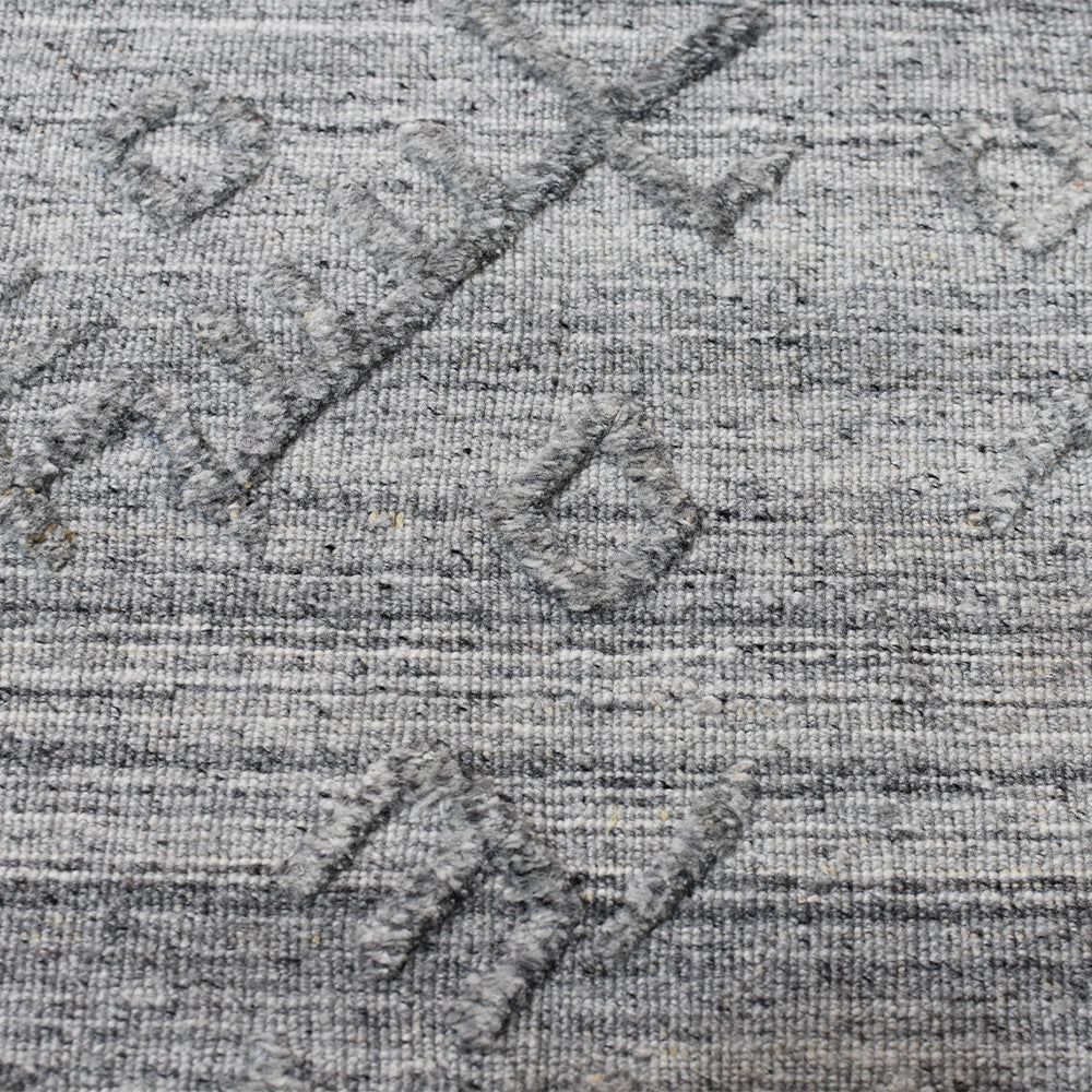 Quilted Hand Woven Rug