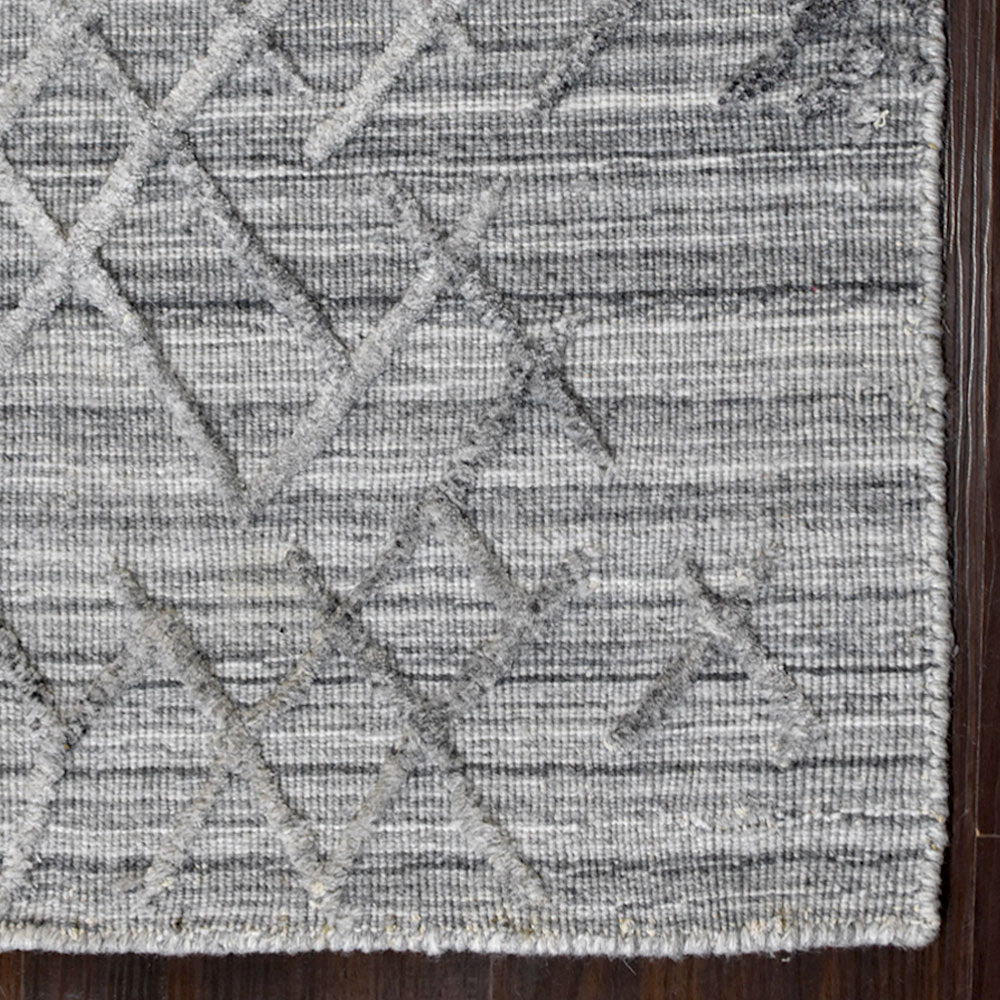 Quilted Hand Woven Rug
