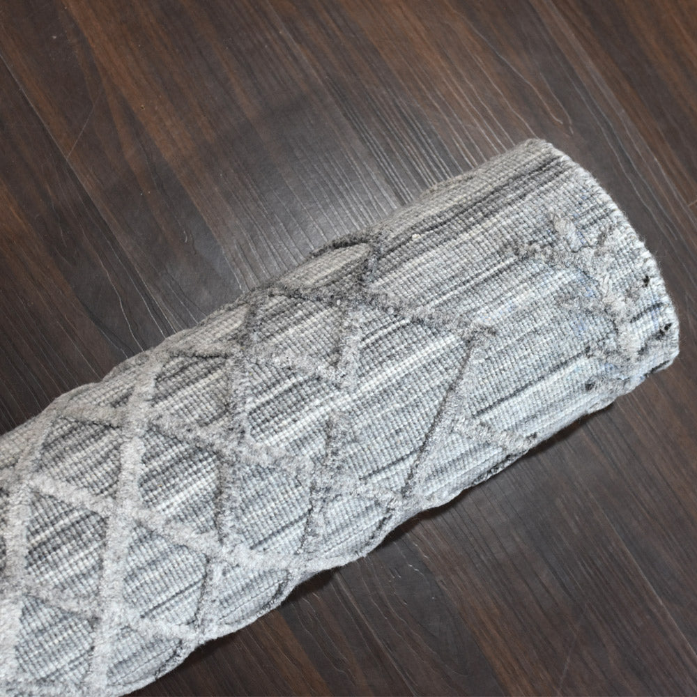 Quilted Hand Woven Rug