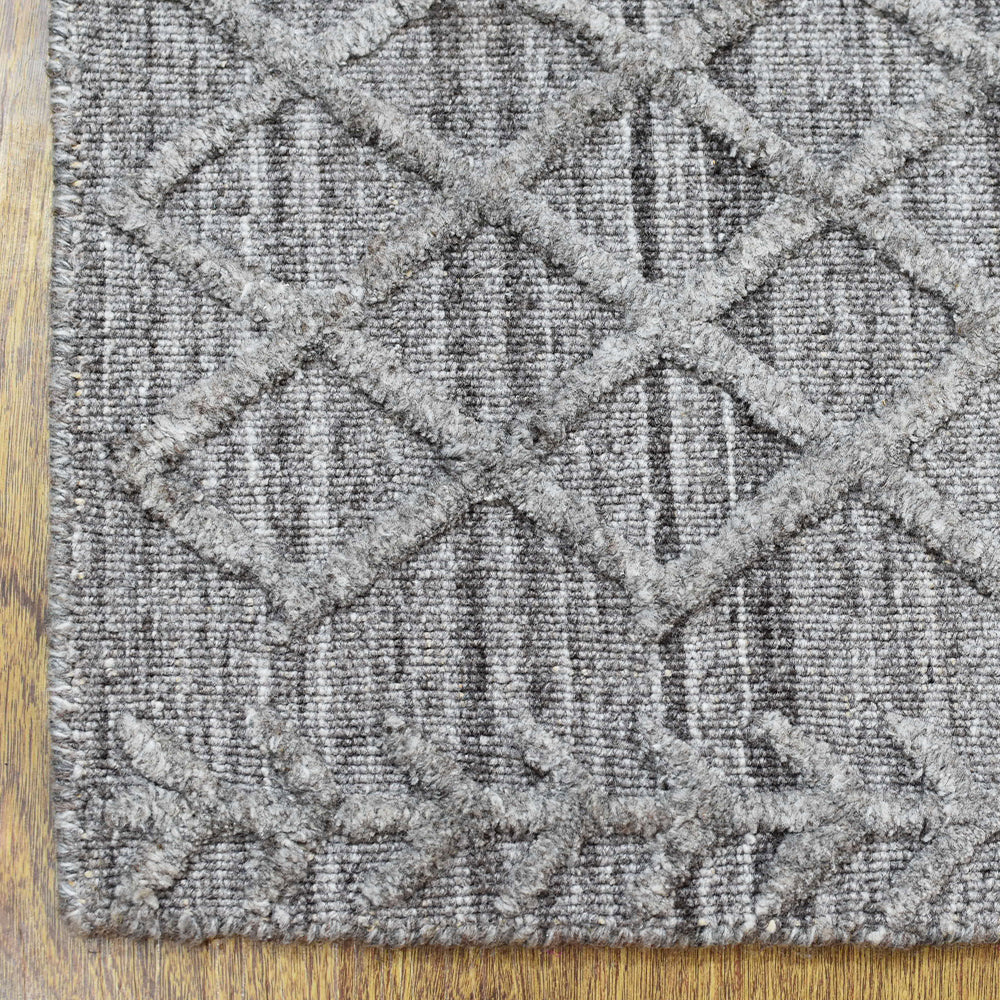 Quilted Hand Woven Rug