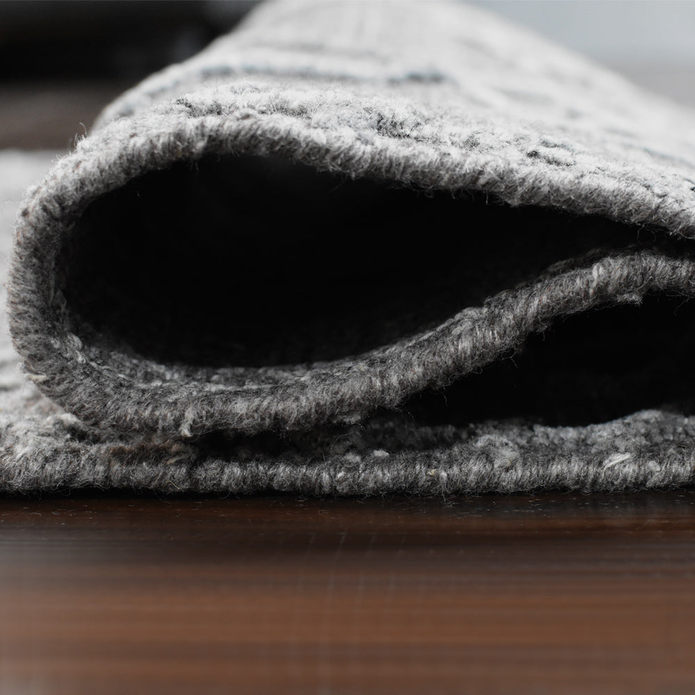 Quilted Hand Woven Rug