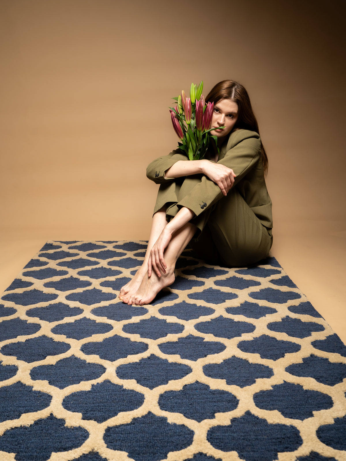 Mosaic Hand Tufted Rug