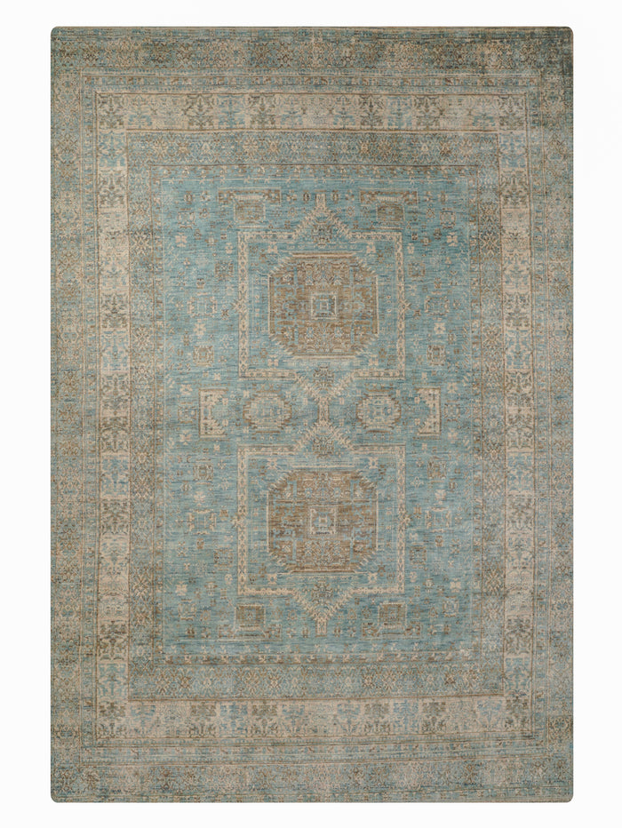 Stone Harbor Hand Knotted Wool Oriental Area Rug — rug only