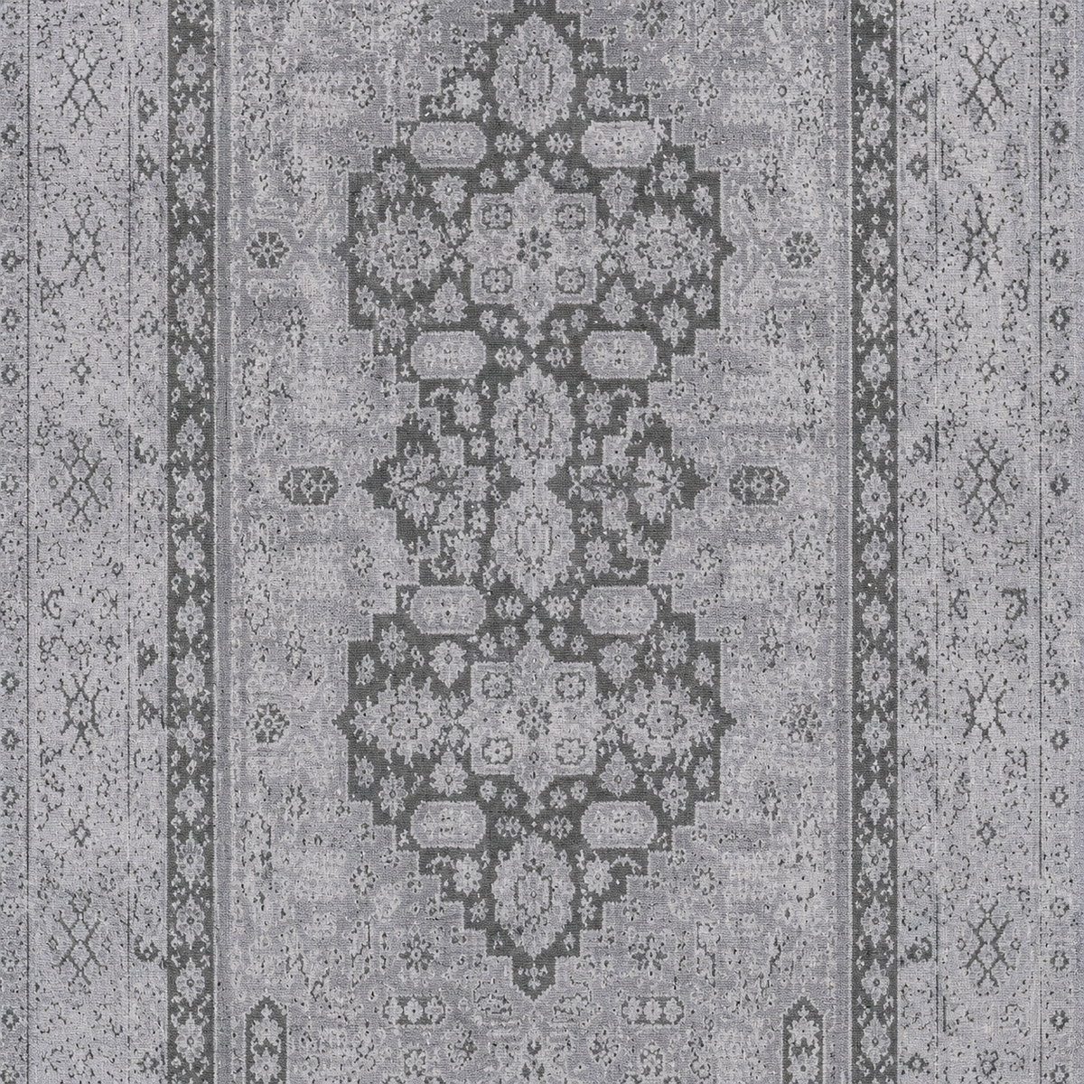 Hand Knotted Wool Oriental Silver Green Area Rug