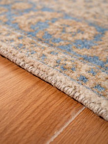 Classic Azure Hand Knotted Wool Oriental Area Rug