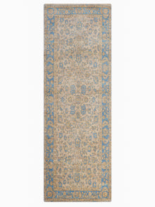 Classic Azure Hand Knotted Wool Oriental Area Rug