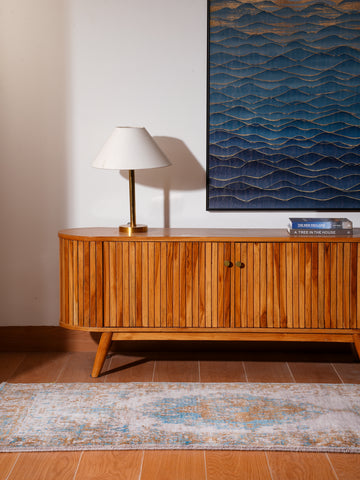 Hand Knotted Wool Oriental Beige Gold Area Rug