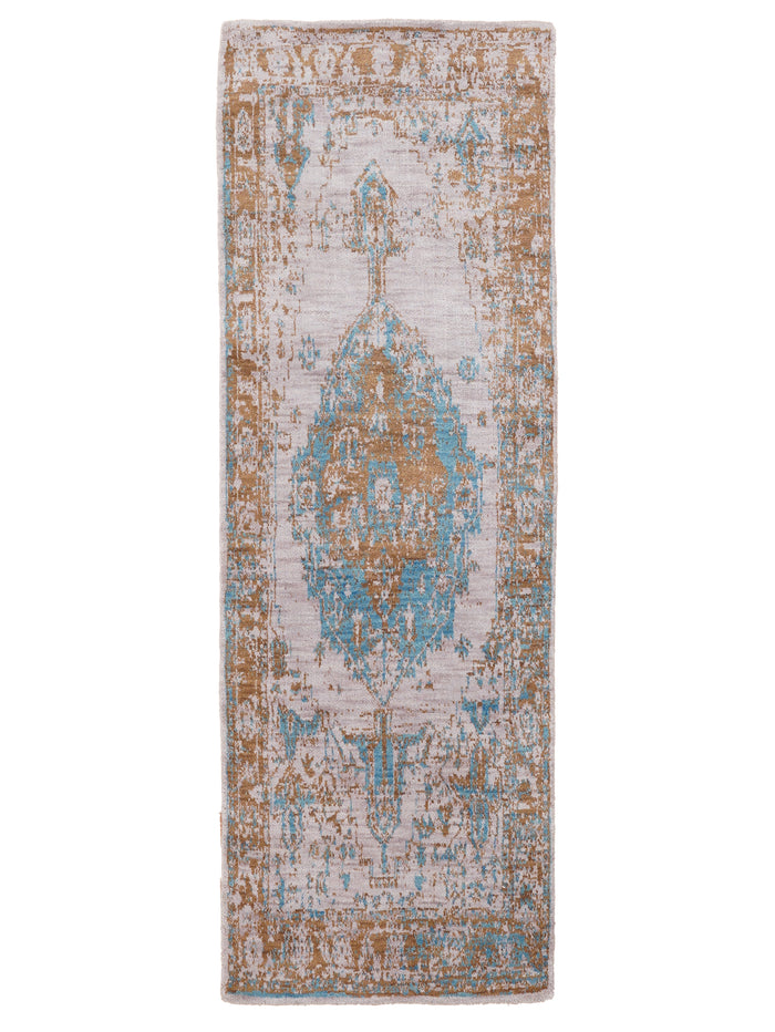 Sahara Mist Hand Knotted Wool Oriental Area Rug — rug only