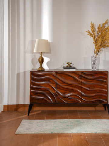 Hand Knotted Wool Oriental Green Beige Area Rug