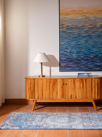 Hand Knotted Wool Oriental Multicolor Area Rug