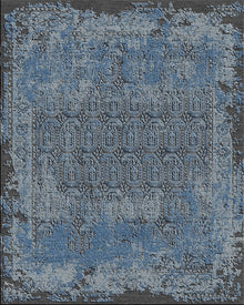 Hand Knotted Loom Oriental Multicolor Wool Area Rug