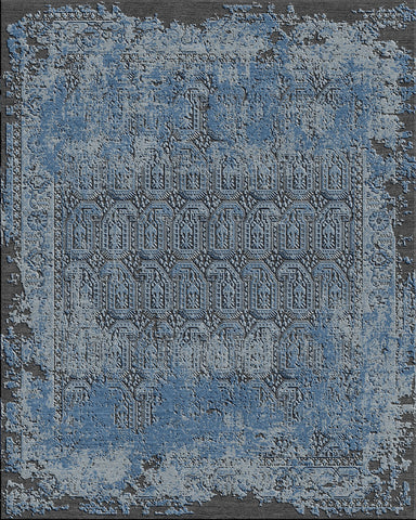 Hand Knotted Loom Oriental Multicolor Wool Area Rug