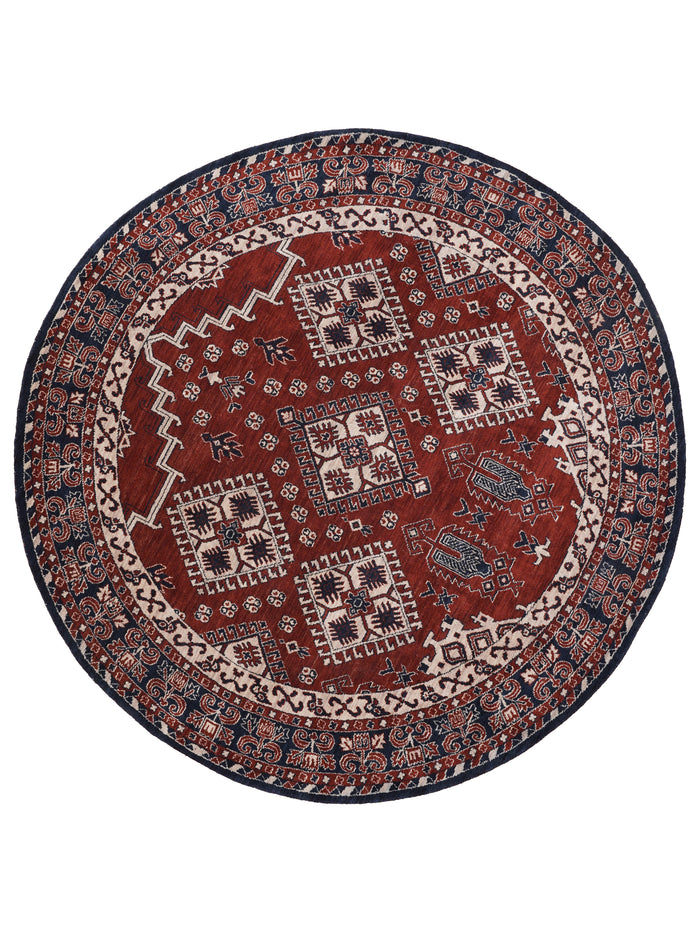 Anatolian Rust Hand Knotted Wool Oriental Area Rug — rug only
