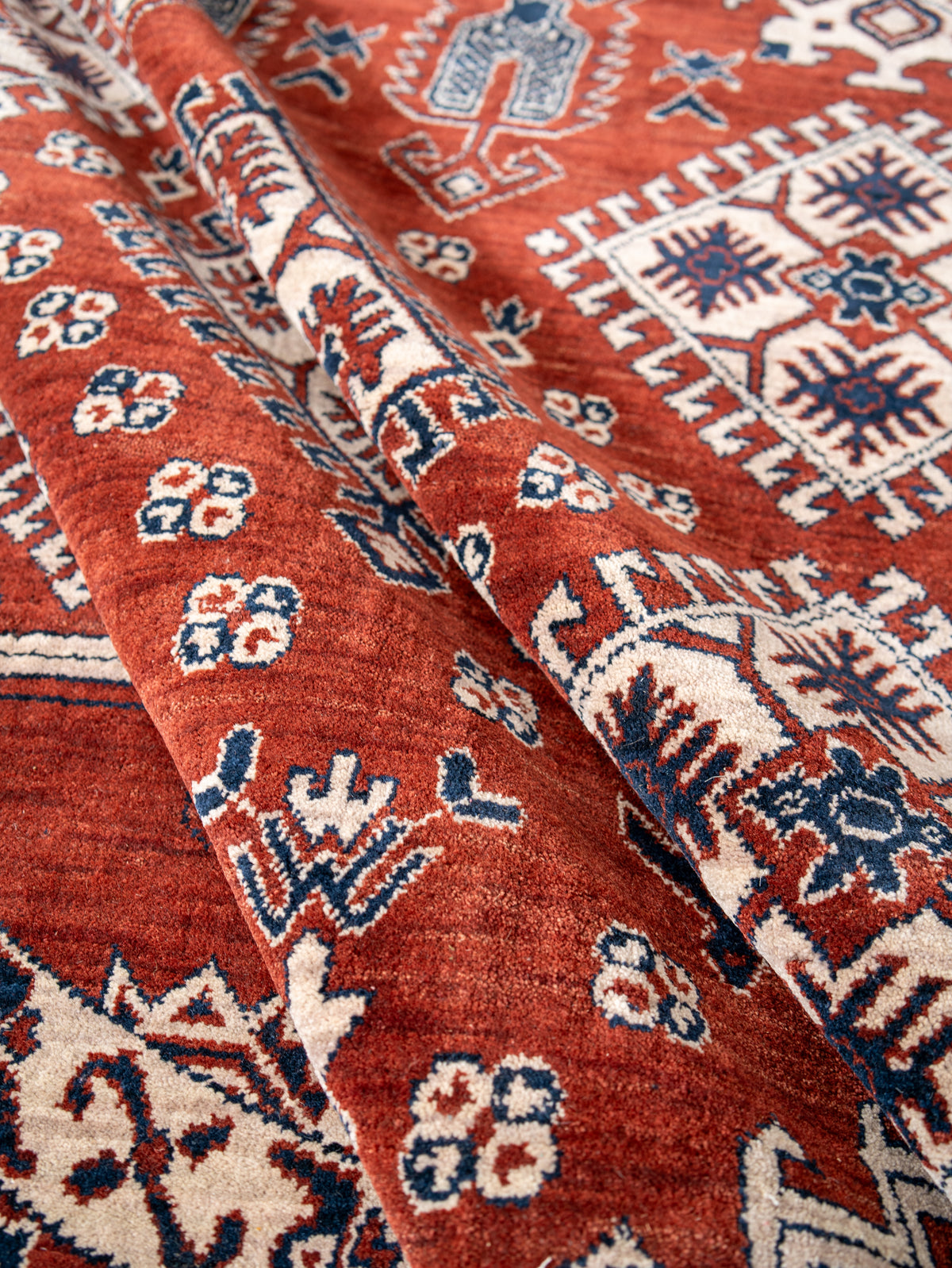Anatolian Rust Hand Knotted Wool Oriental Area Rug