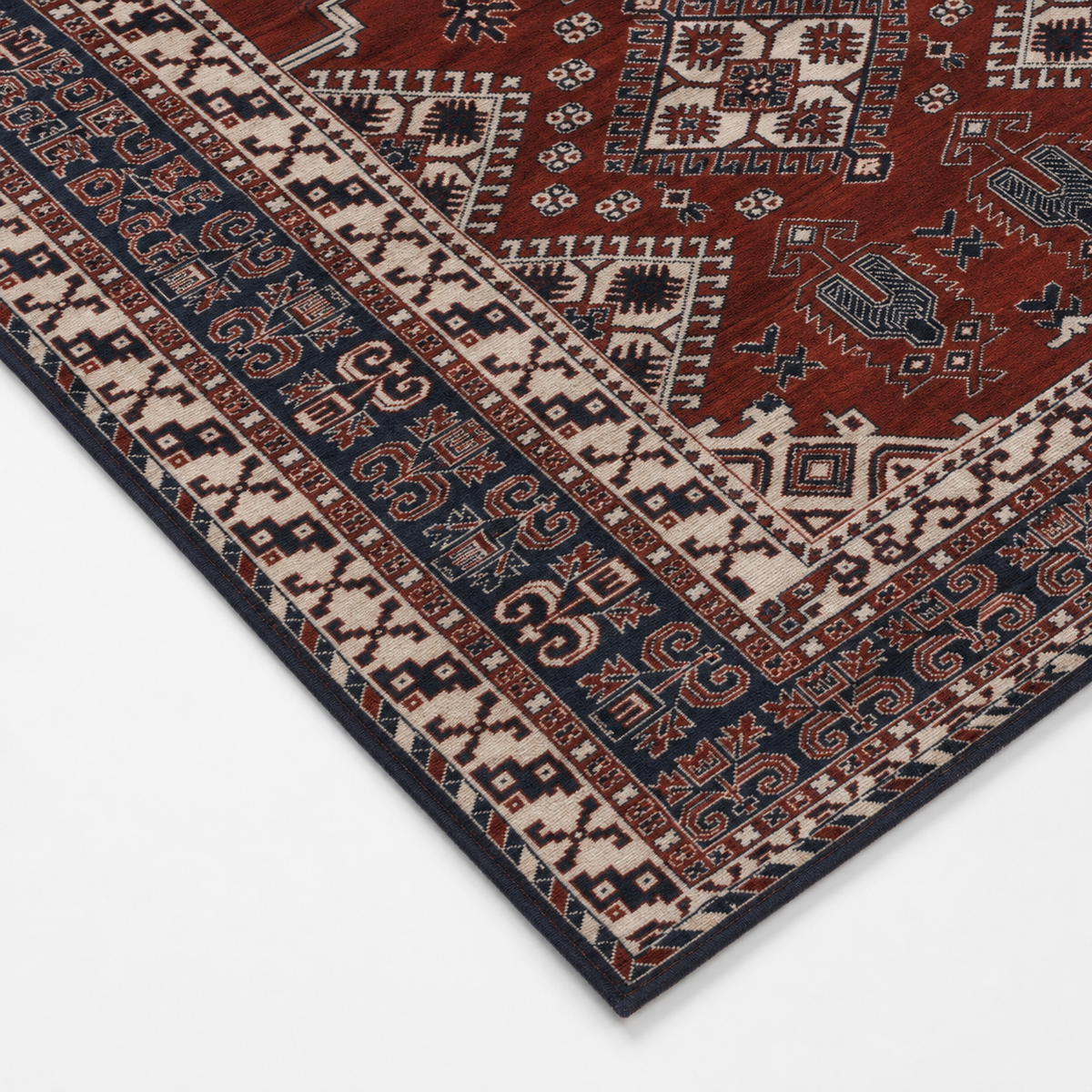 Anatolian Rust Hand Knotted Wool Oriental Area Rug