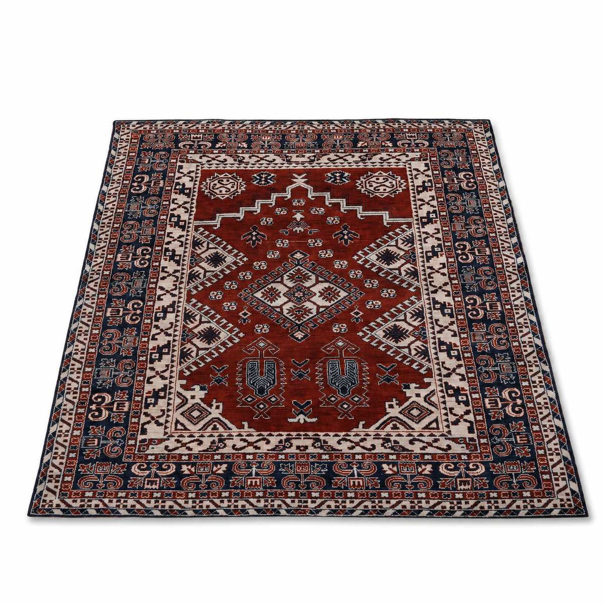 Anatolian Rust Hand Knotted Wool Oriental Area Rug