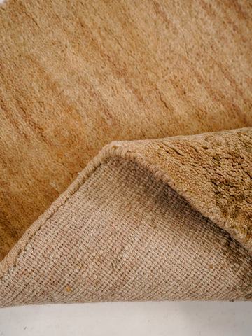 Hand Knotted Wool Contemporary Beige Brown Area Rug