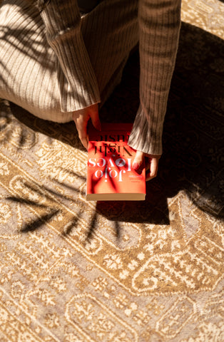 Hand Knotted Wool Oriental Light Brown Area Rug