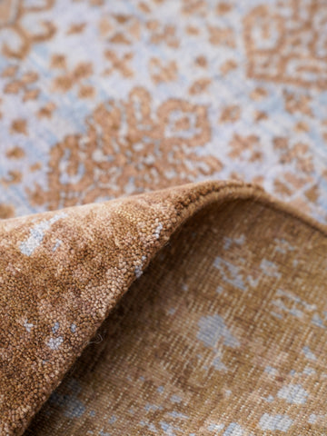 Rustic Harmony Hand Knotted Wool Area Rug