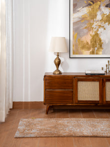 Rustic Harmony Hand Knotted Wool Area Rug