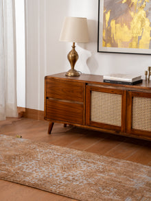 Rustic Harmony Hand Knotted Wool Area Rug