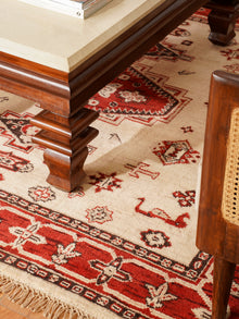 Crimson Heritage Hand knotted wool Rug