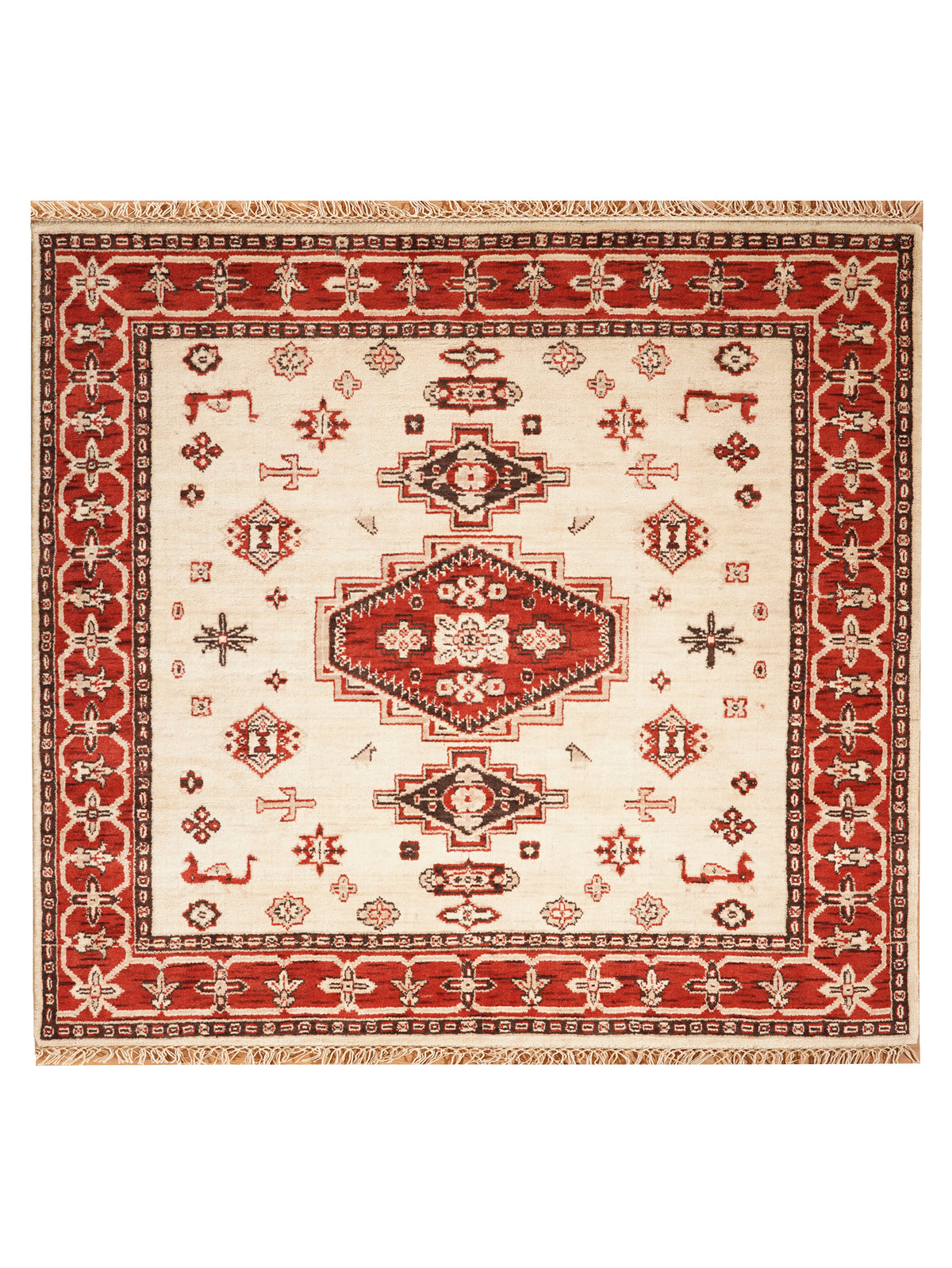 Crimson Heritage Hand knotted wool Rug