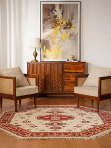 Crimson Heritage Hand knotted wool Rug
