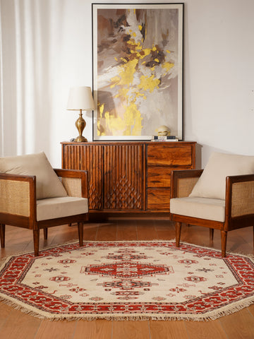 Crimson Heritage Hand knotted wool Rug