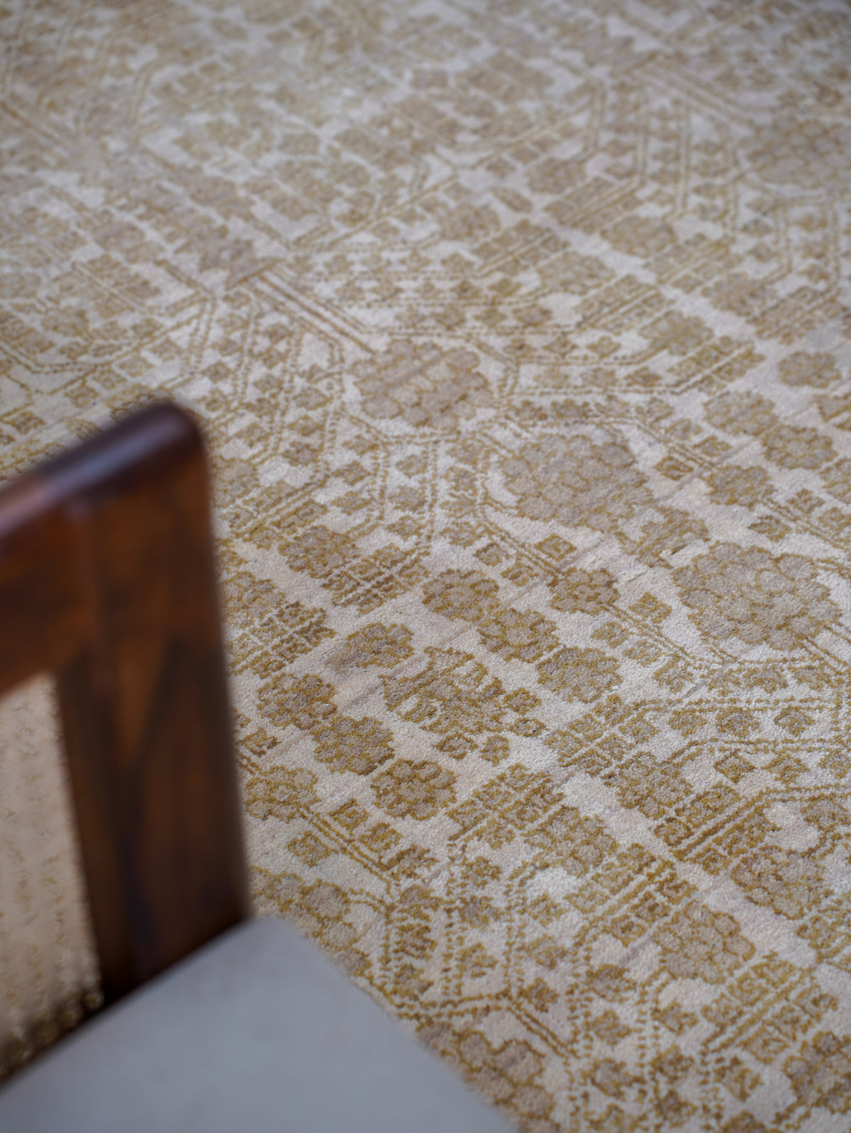 Transitional Vintage-Style Medallion Area Rug