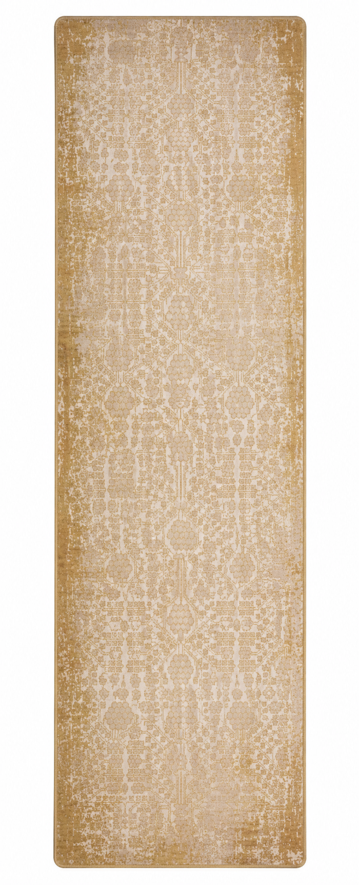 Transitional Vintage-Style Medallion Area Rug