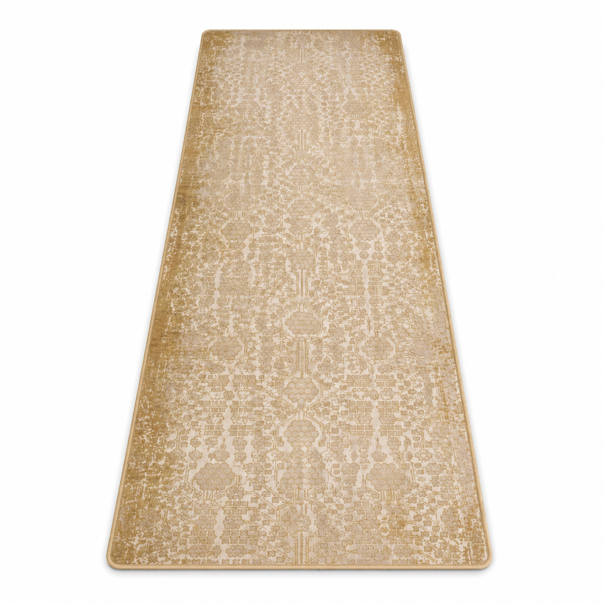 Transitional Vintage-Style Medallion Area Rug