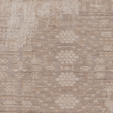 Hand Knotted Wool Oriental Silver Beige Area Rug