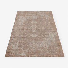 Hand Knotted Wool Oriental Silver Beige Area Rug
