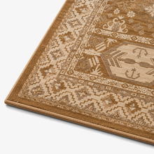 Hand Knotted Wool Oriental Brown Beige Area Rug