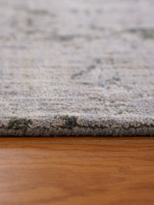 Hand Knotted Wool Abstract Multicolor Runner Area Rug