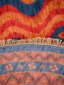 Handmade Oriental Wool Area Rug – Multicolor