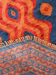 Handmade Oriental Wool Area Rug – Multicolor