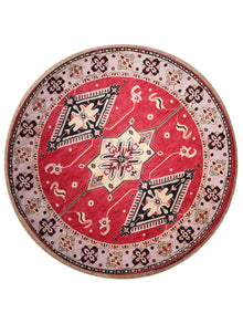 Handmade Multicolor Tribal Medallion Wool Area Rug