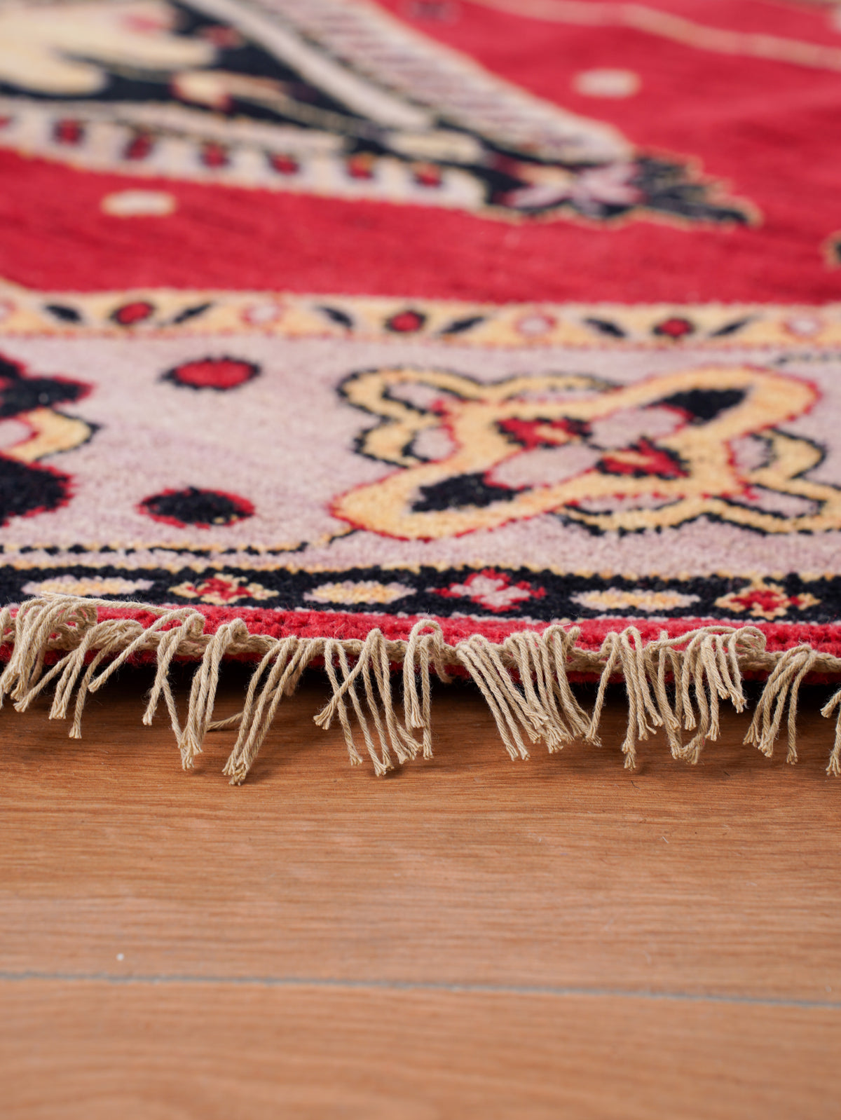 Handmade Multicolor Tribal Medallion Wool Area Rug