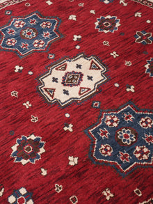 Handmade Multicolor Tribal Oriental Wool Area Rug