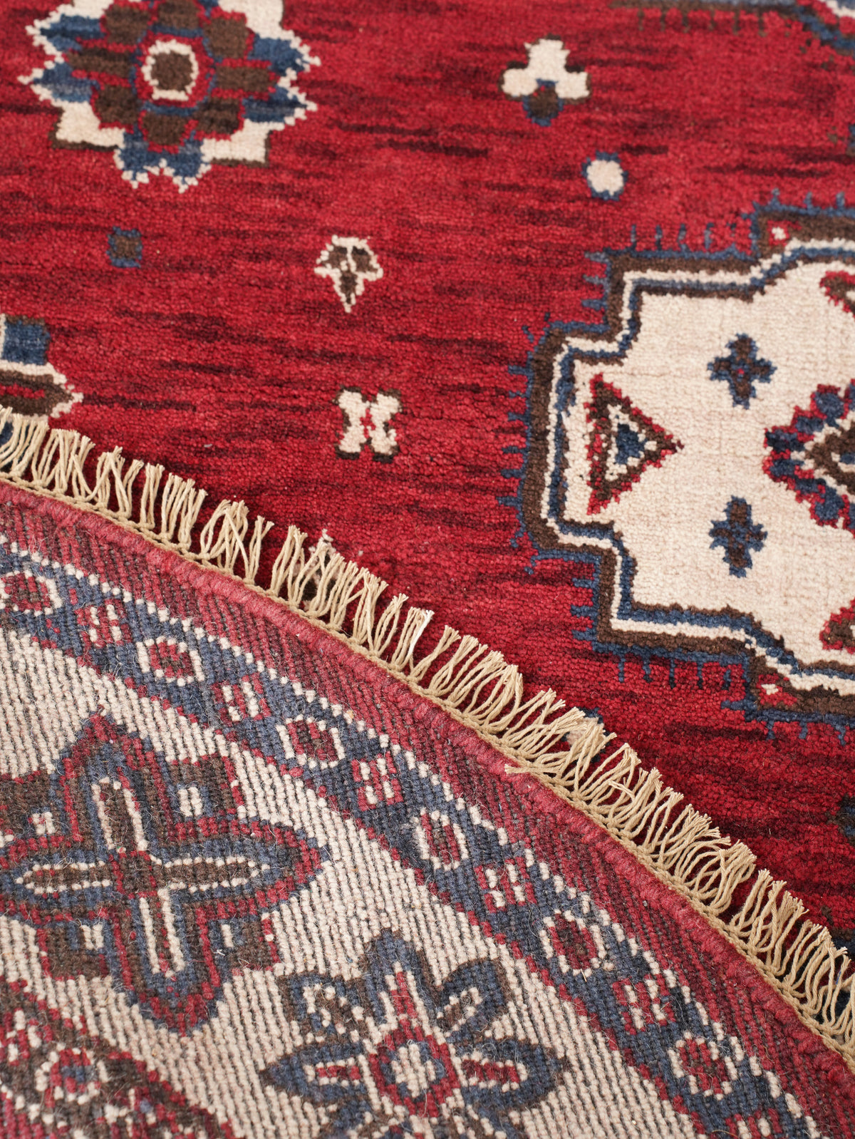 Handmade Multicolor Tribal Oriental Wool Area Rug