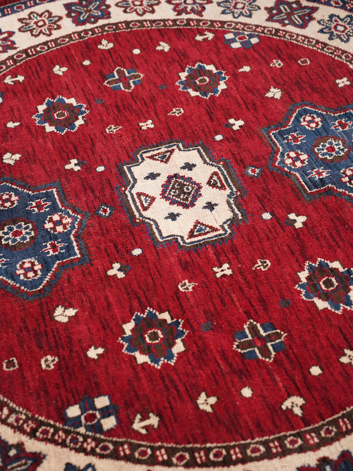 Handmade Multicolor Tribal Oriental Wool Area Rug